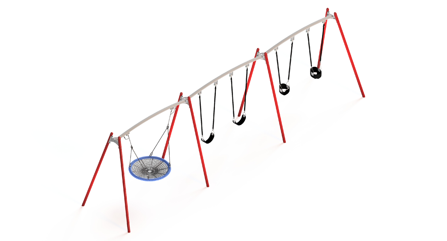 Flying Saucer - Triple Frame - 1x Basket - 2 VR - 1 TWC - 1 INF