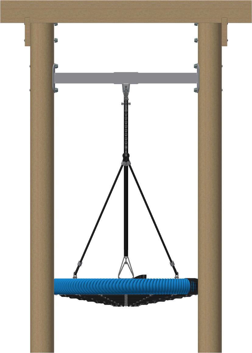 Urban Pergola Swing- 4 Bay