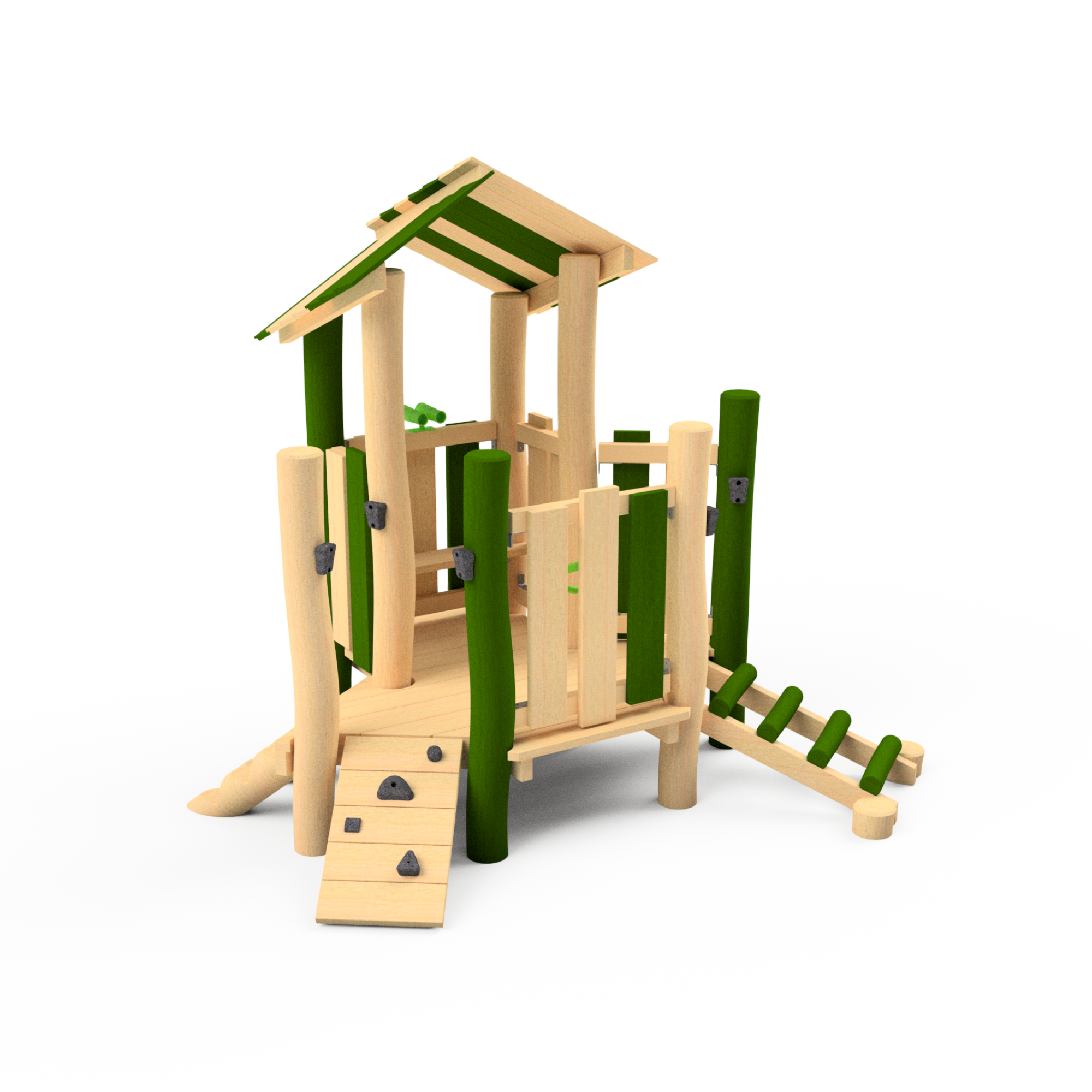 Bamboo Hut - Wobbly Wood 2122