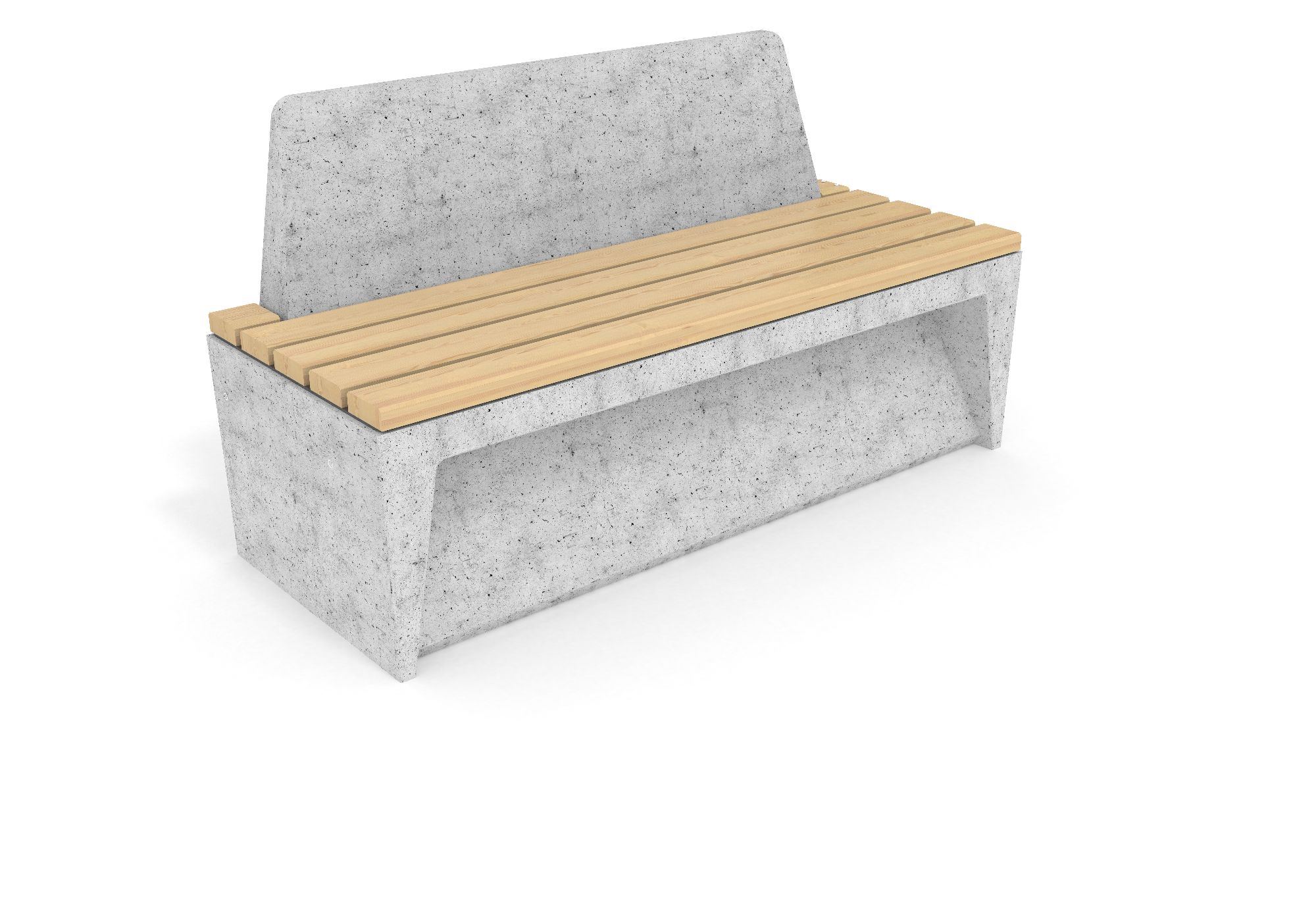 Modular Backrest Bench — CUS 351