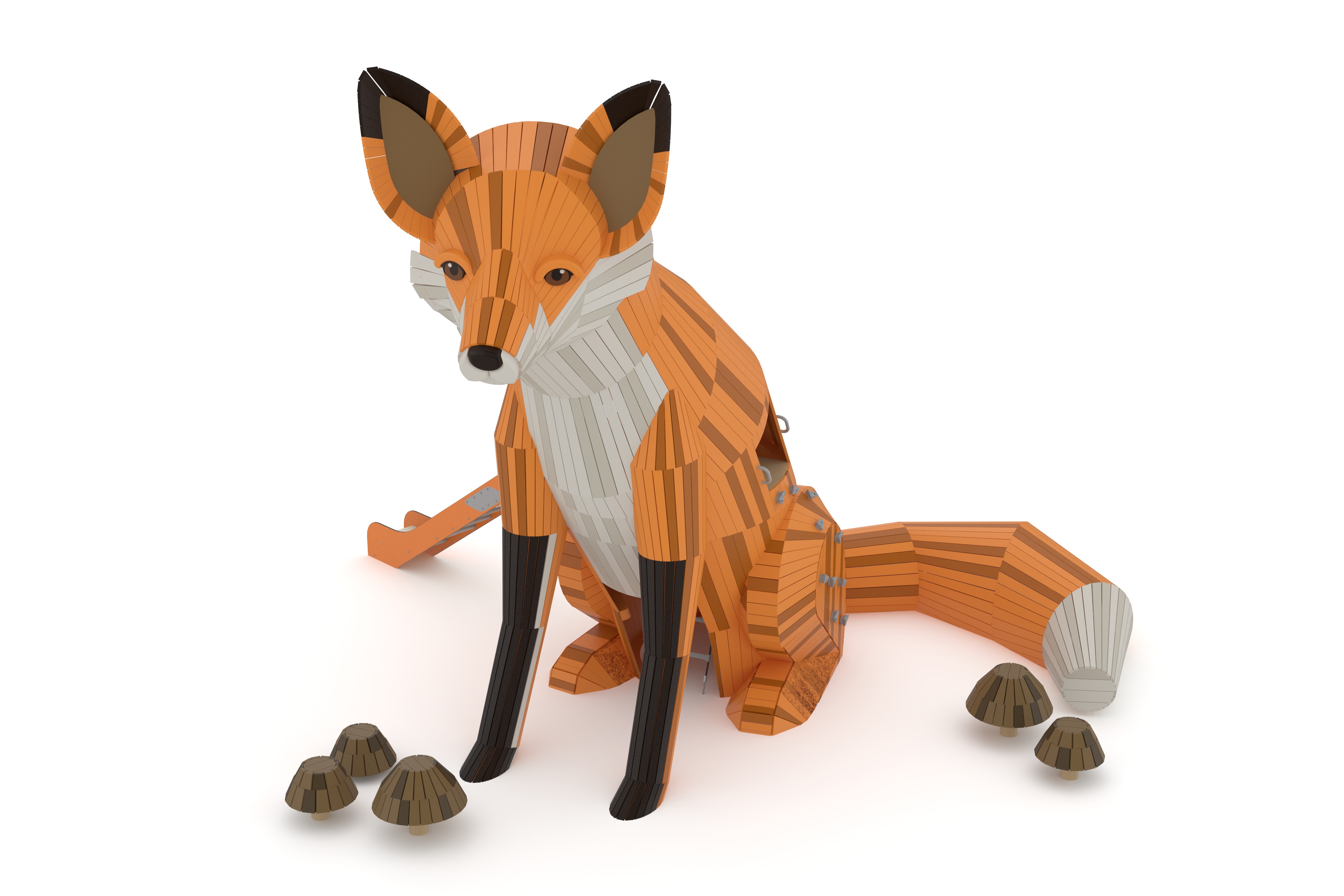 Wooden Play Sculpture 'rusty' — RGSS 51-P
