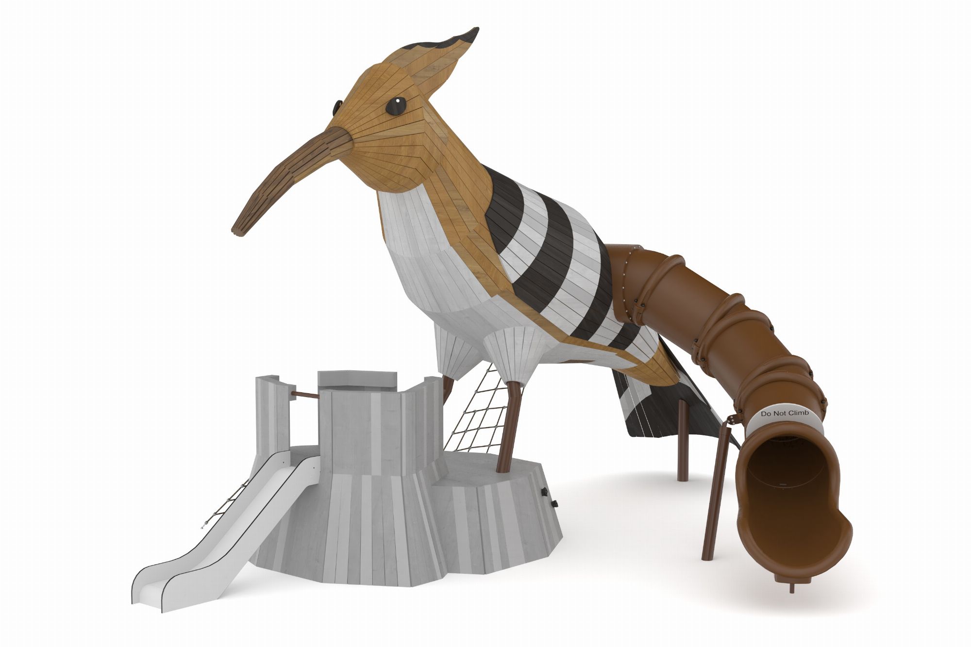 Wooden Play Sculpture - 'hoopoe' — RGSS 181-P