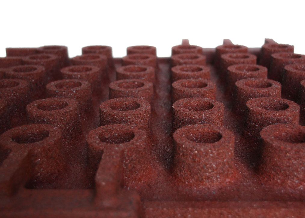 Outdoor Rubber Tiles — YTK 05