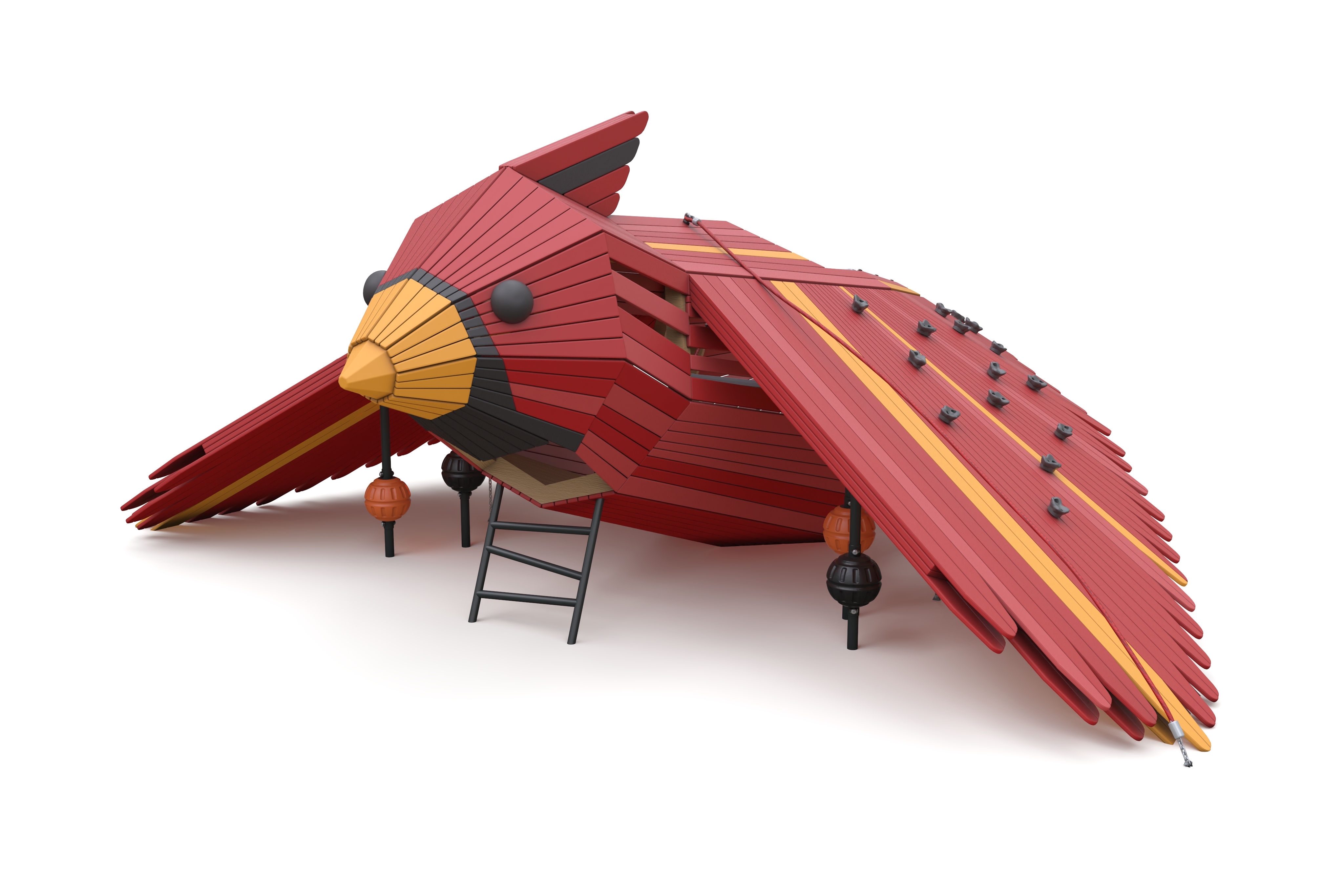 Wooden Play Sculpture 'scarlet' — RGSS 101