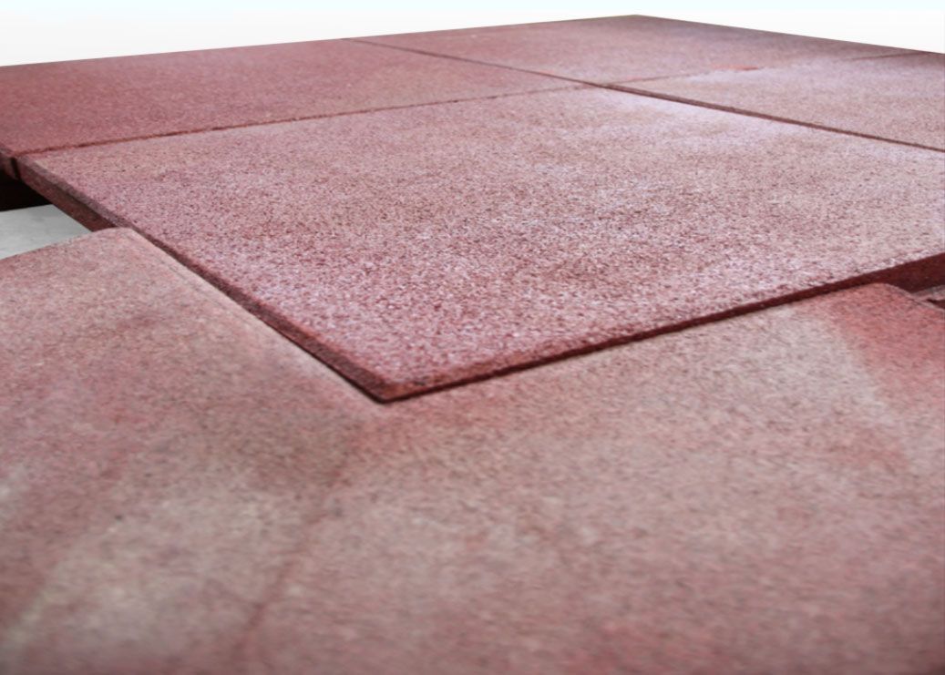Outdoor Rubber Tiles — YTK 01