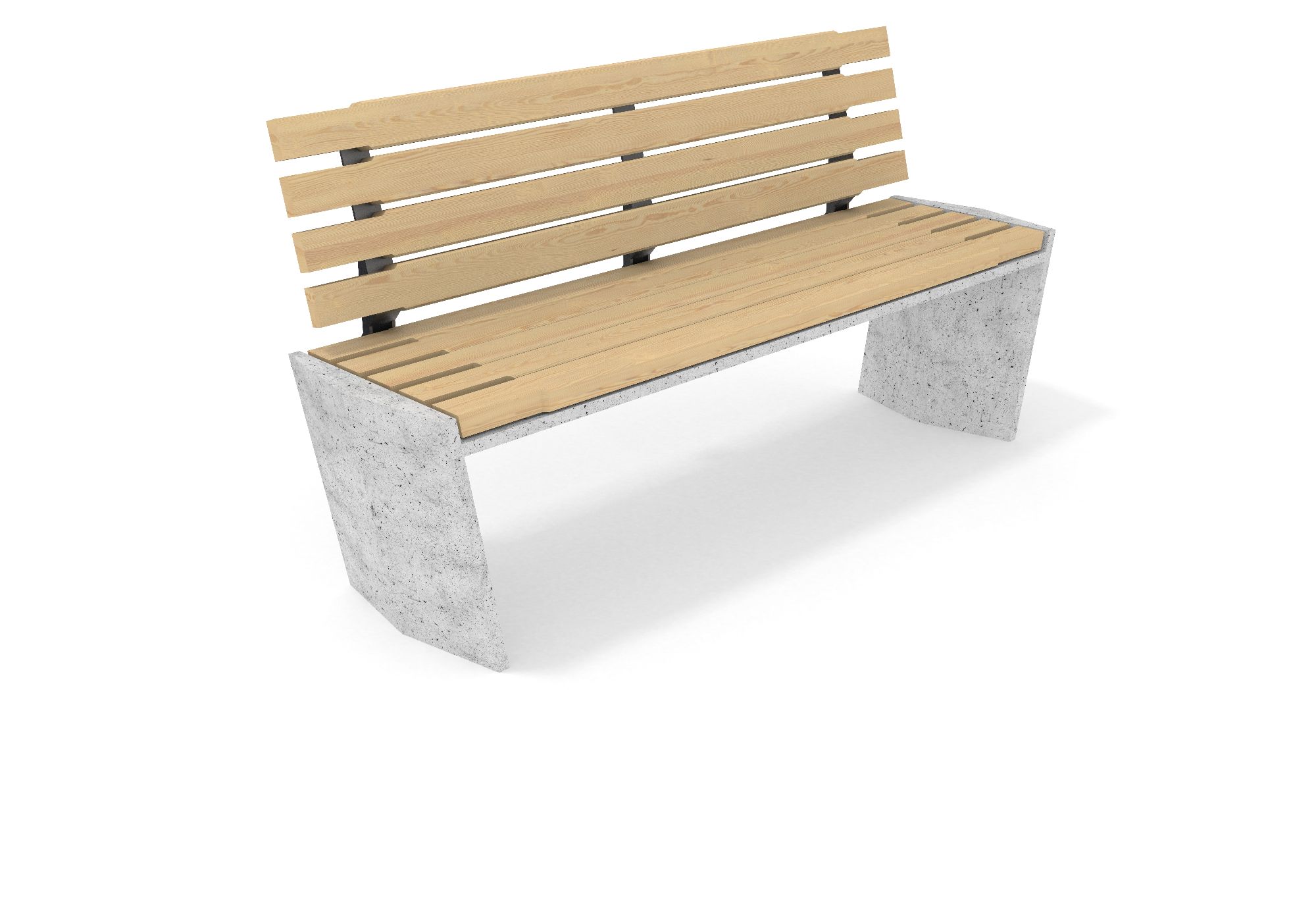 9040 Backrest Bench — CUS 401