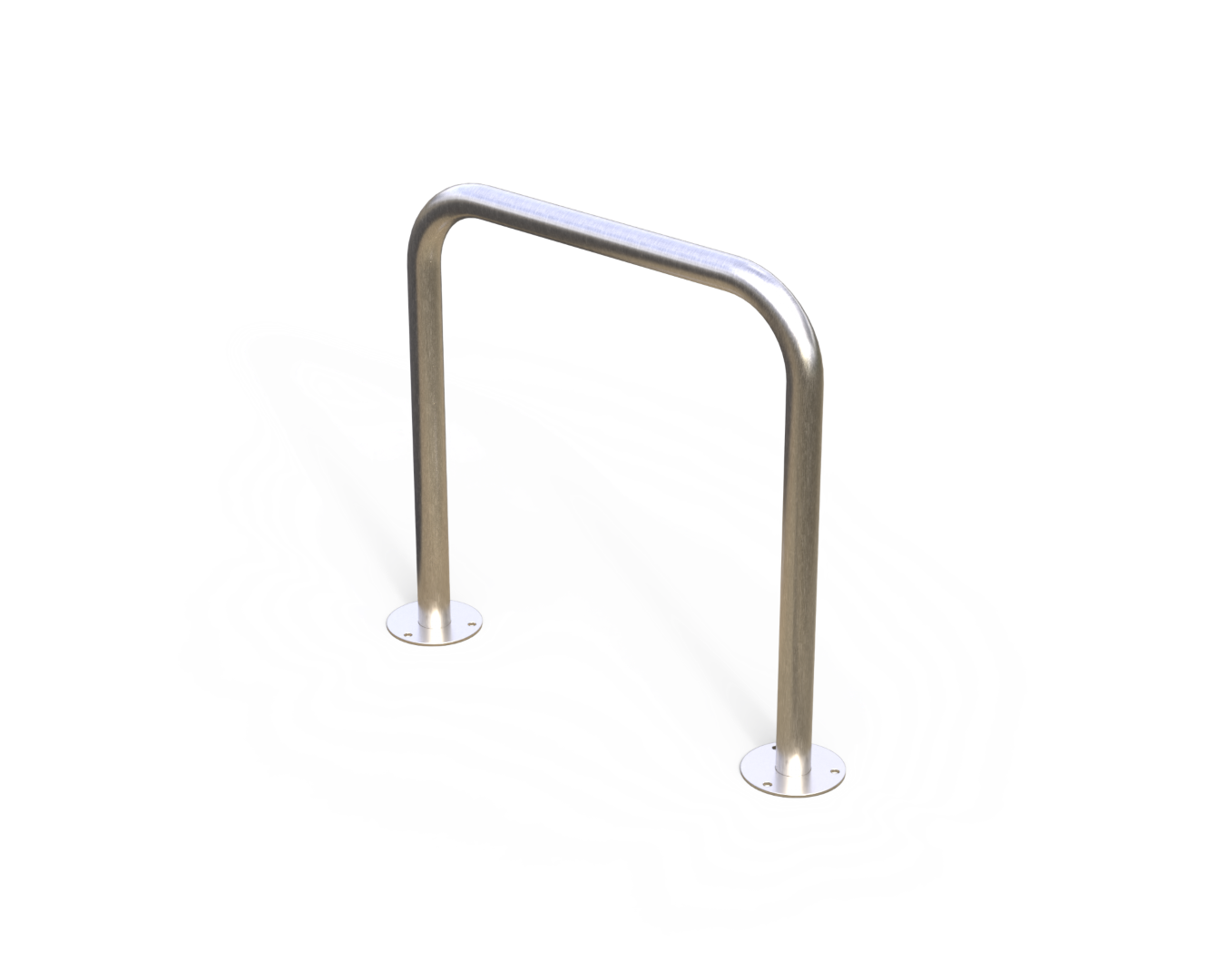 Square Bike Leaning Rail