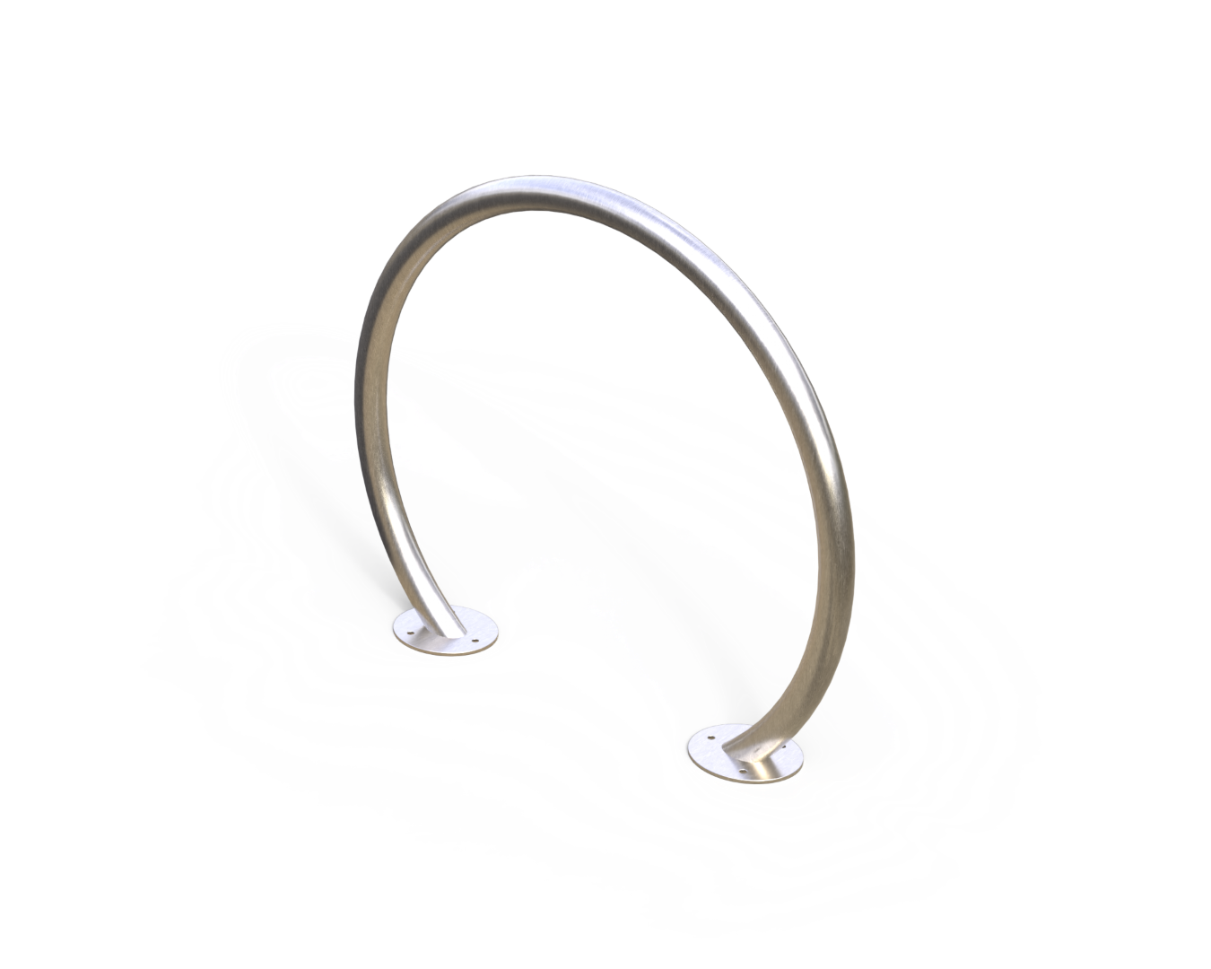 Circle Bike Leaning Rail