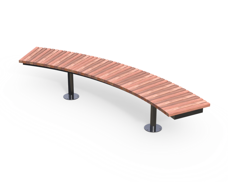 Berwick Curved Bench
