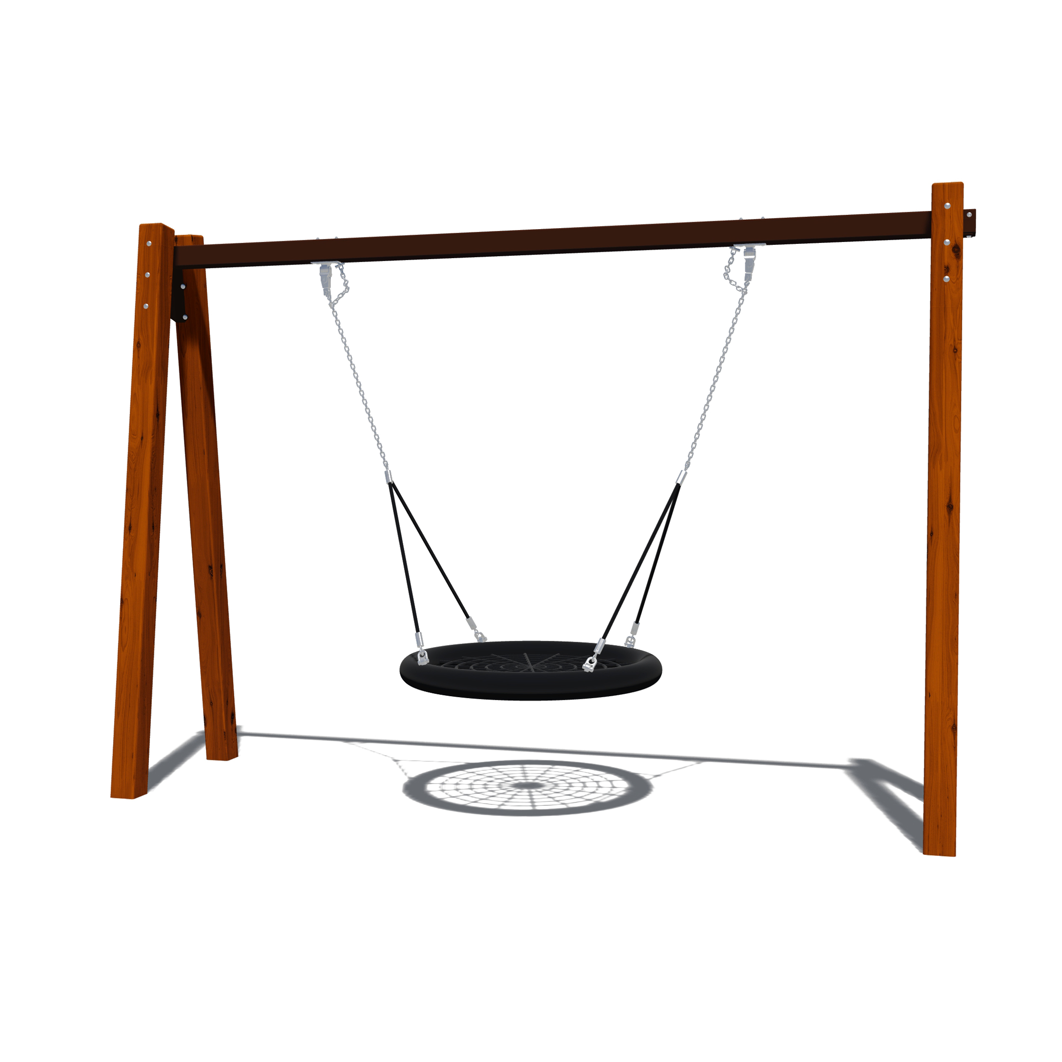 Community Swing Frame - Timber - 2.5m Nest