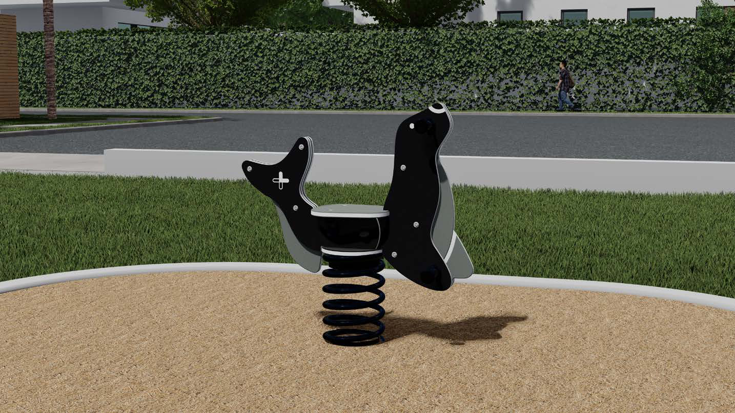 Seal Straddle Rocker