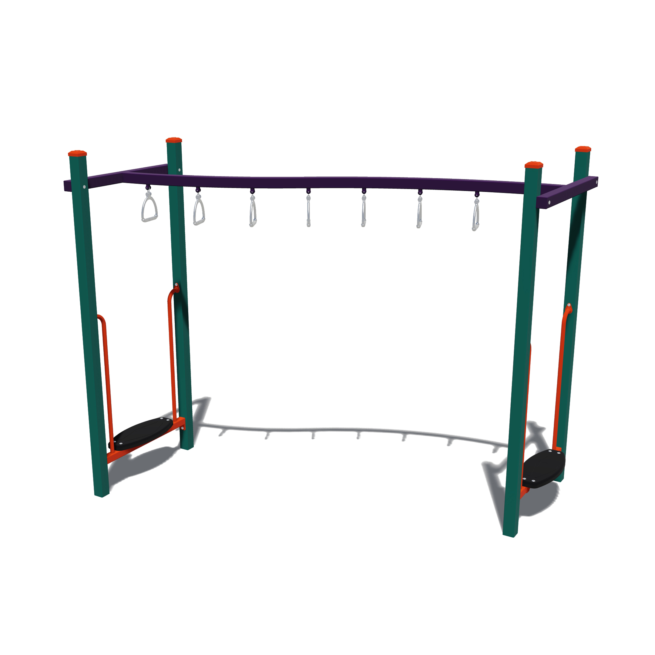 S Flexible Hanging Rings - 1500 Step To Grip