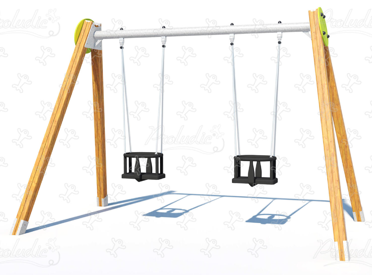 Timber Swing: 1 bay - Toddler