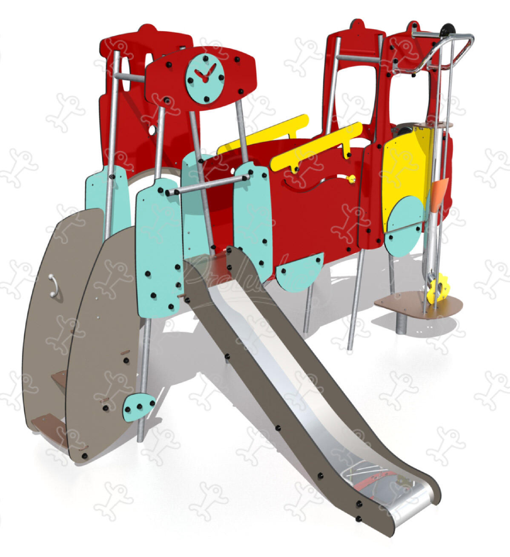Double Tower Fire Truck
