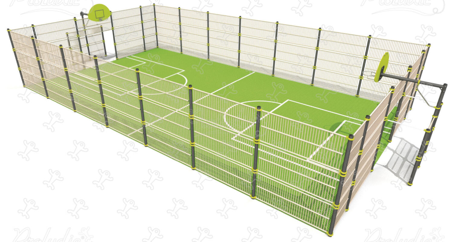 Multi Use Games Areas 20x10 — Height: 3 fences