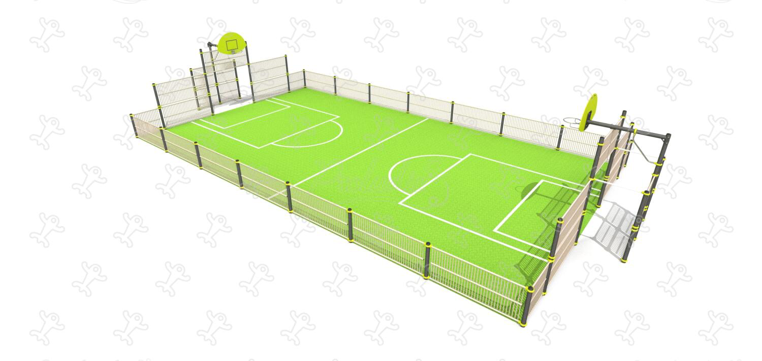 Multi Use Games Areas 20x10 — Height: 1 fence