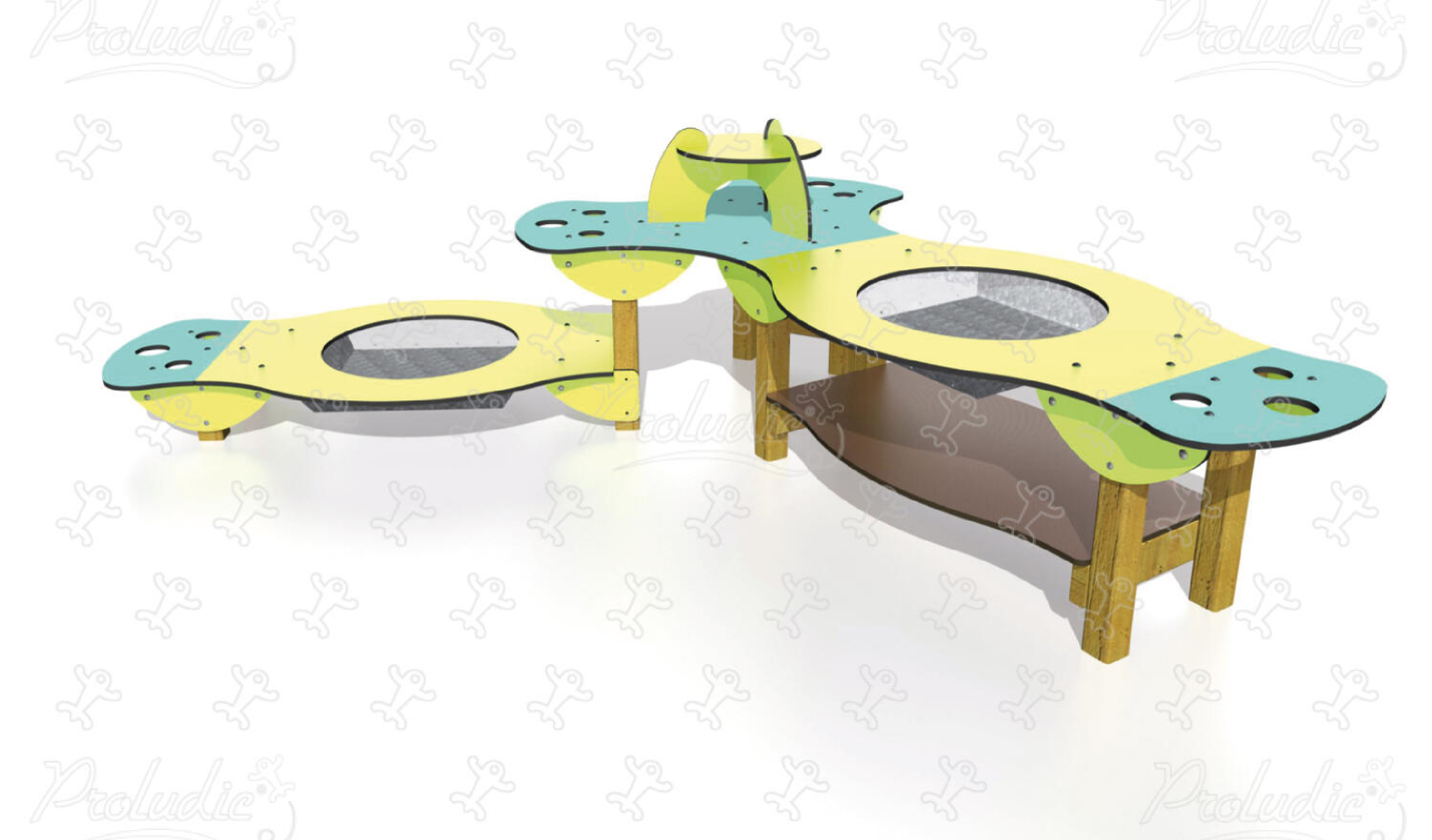 Double Gardening Workshop - Water play equipment for outdoor playgrounds