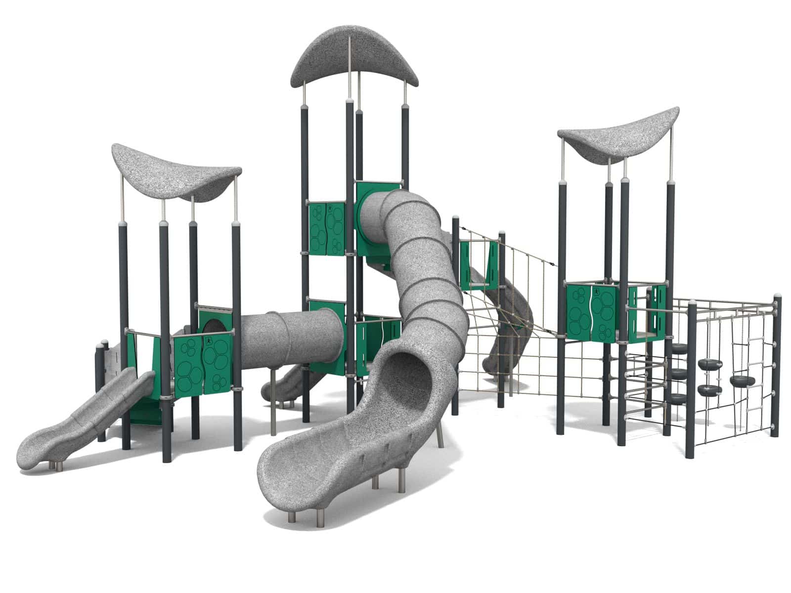 Triangle playground set recycling