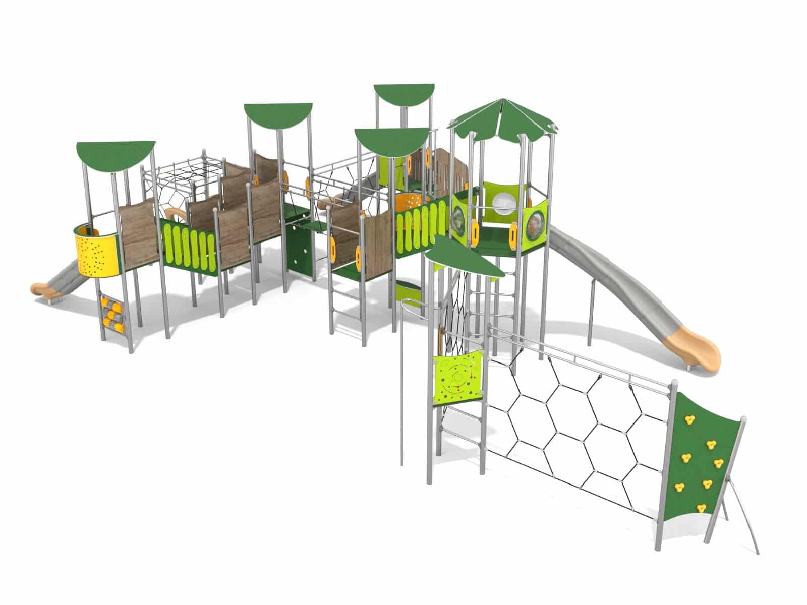 A large set of rushers for the playground