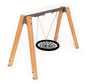 Log Basket Swing