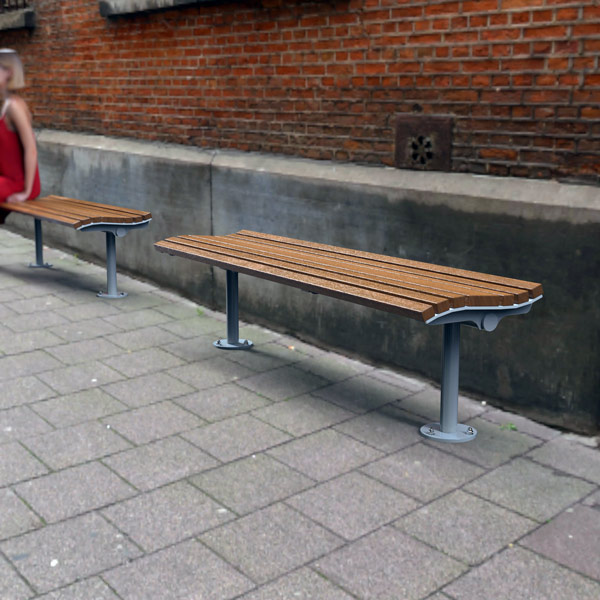 Airlie Single Sided Bench Seat (Post Mounted)