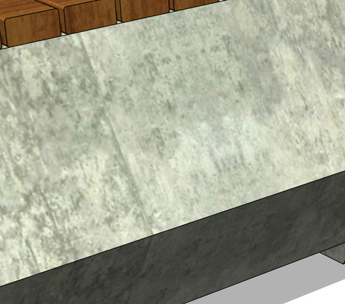 Impact Security Hexagonal Bench