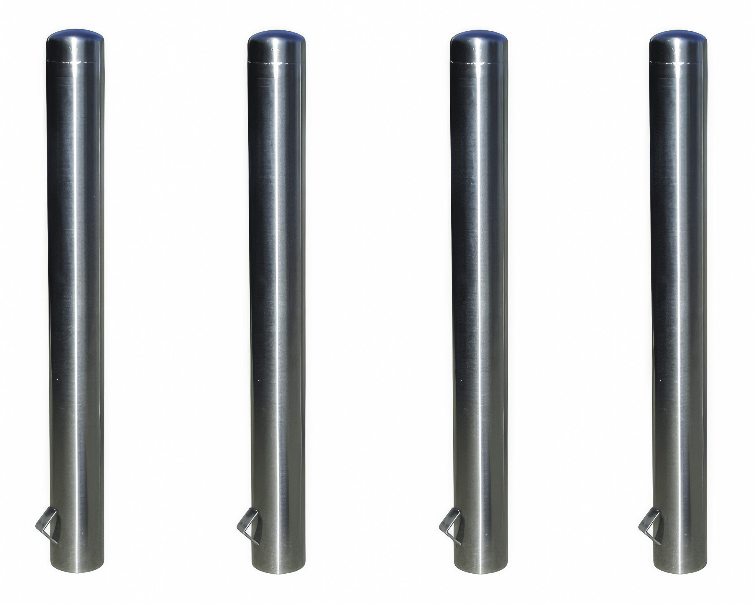 Stainless Steel Bollard 150NB - Bolt Down