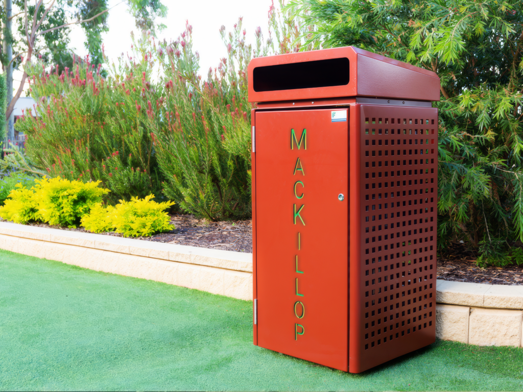 Corio Litter Receptacle 120L - Side Entry