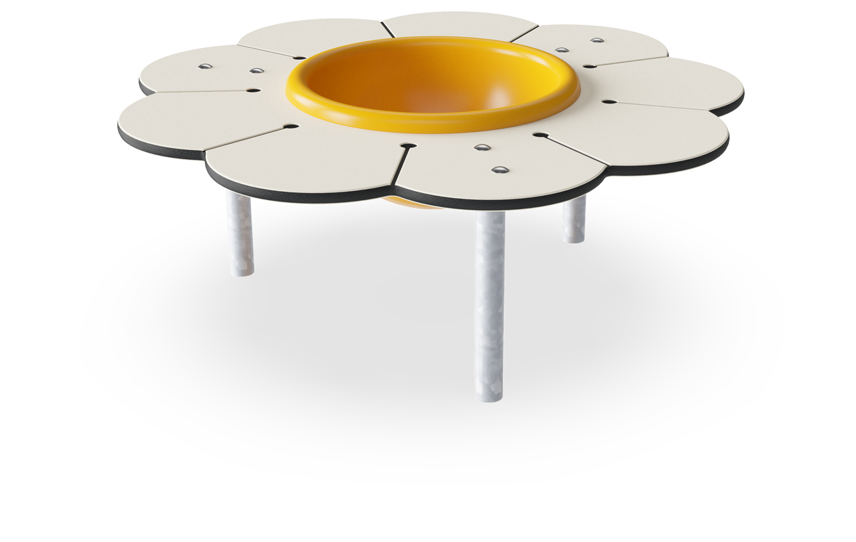 Daisy Desk with Bowl