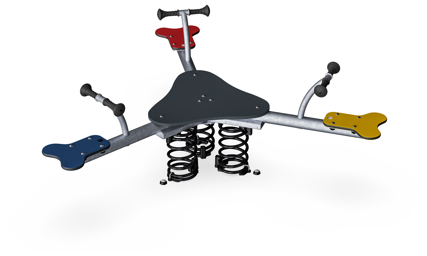 Seesaw with 3 Seats