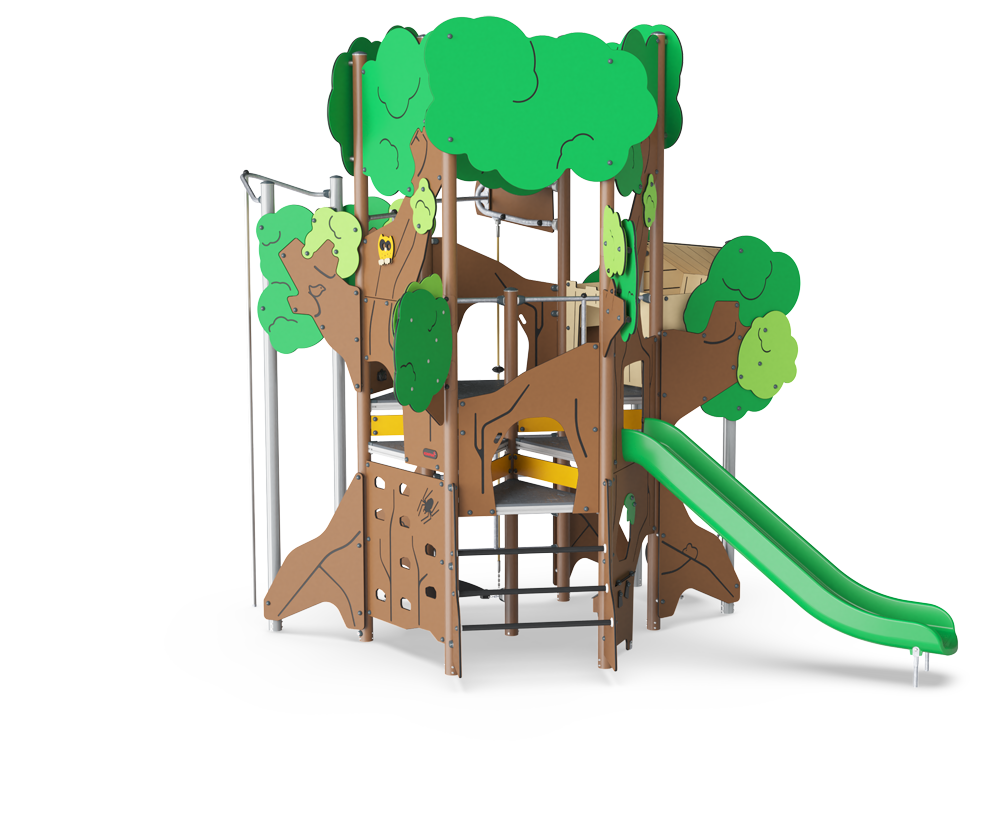 Hangout Tree with Hideaway