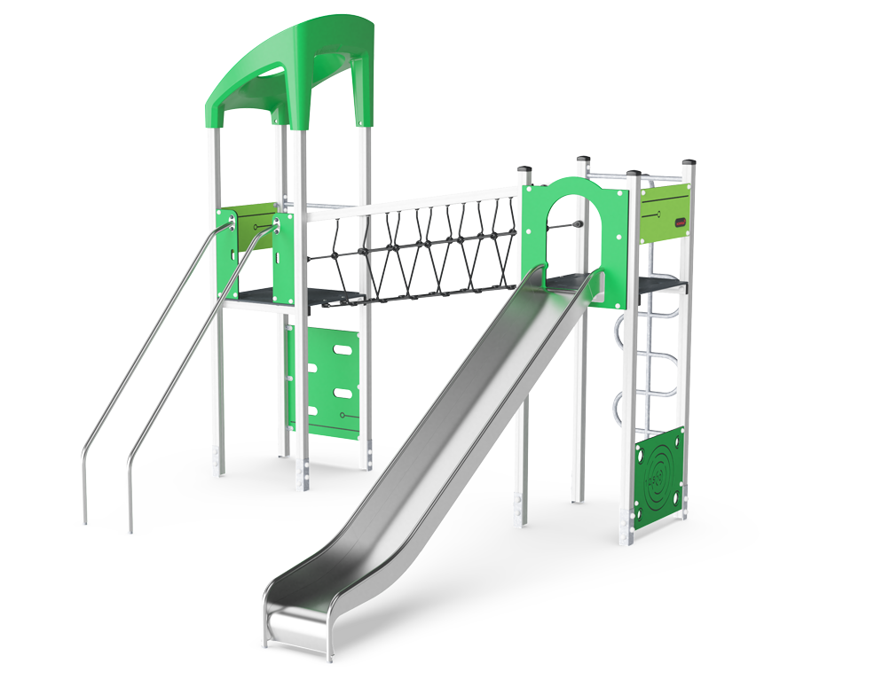Double Tower with Banister Bars