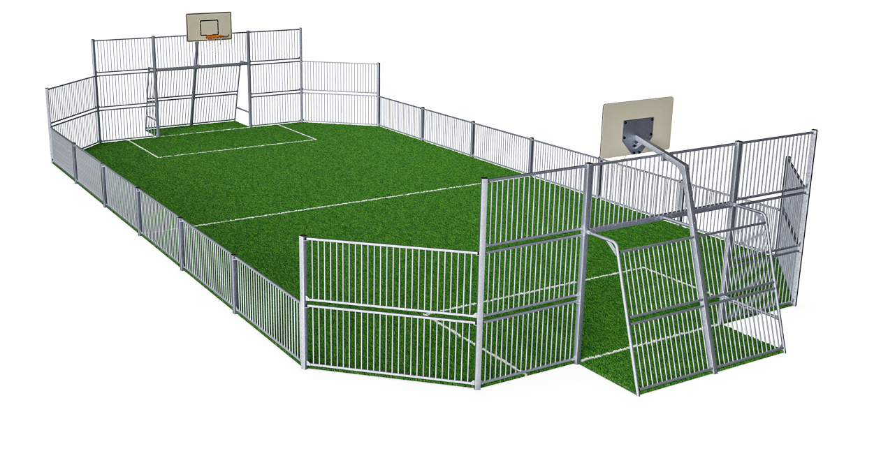 MUGA, 10 x 21m