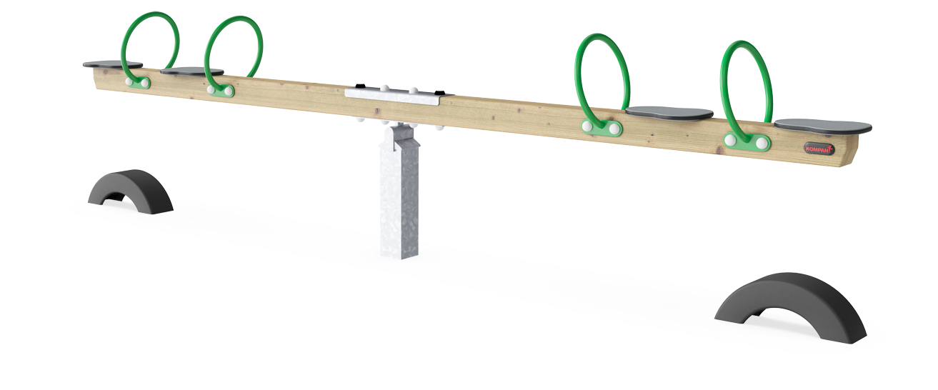 Grasshopper Seesaw, 4 Seats