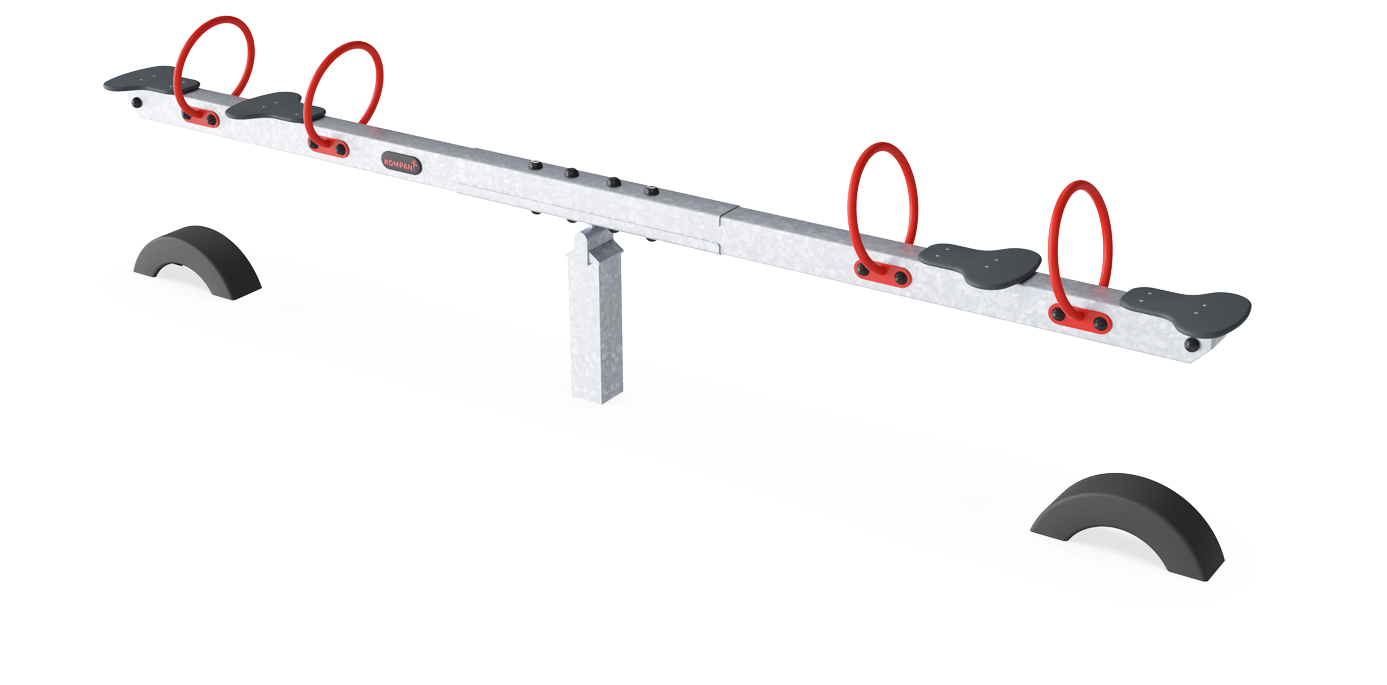 Seesaw with Tyres, Four Seats