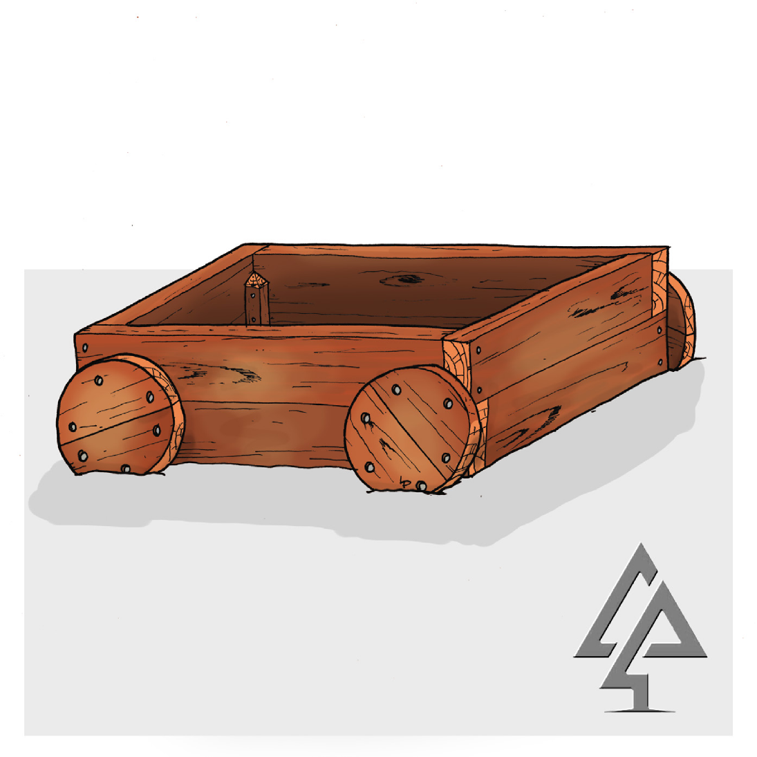 Train Carriage Planting Box