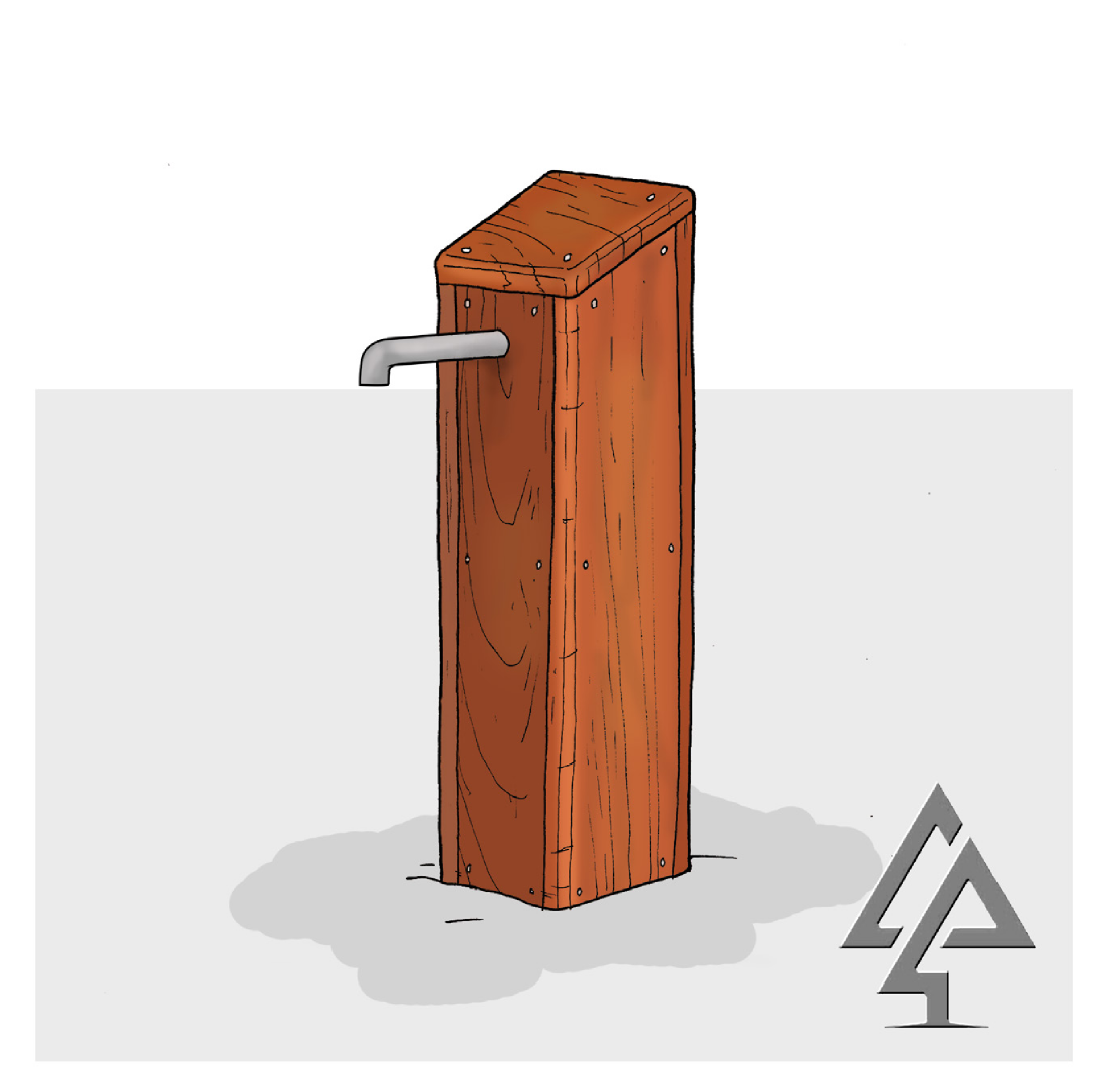 Water Emitter Timber Clad